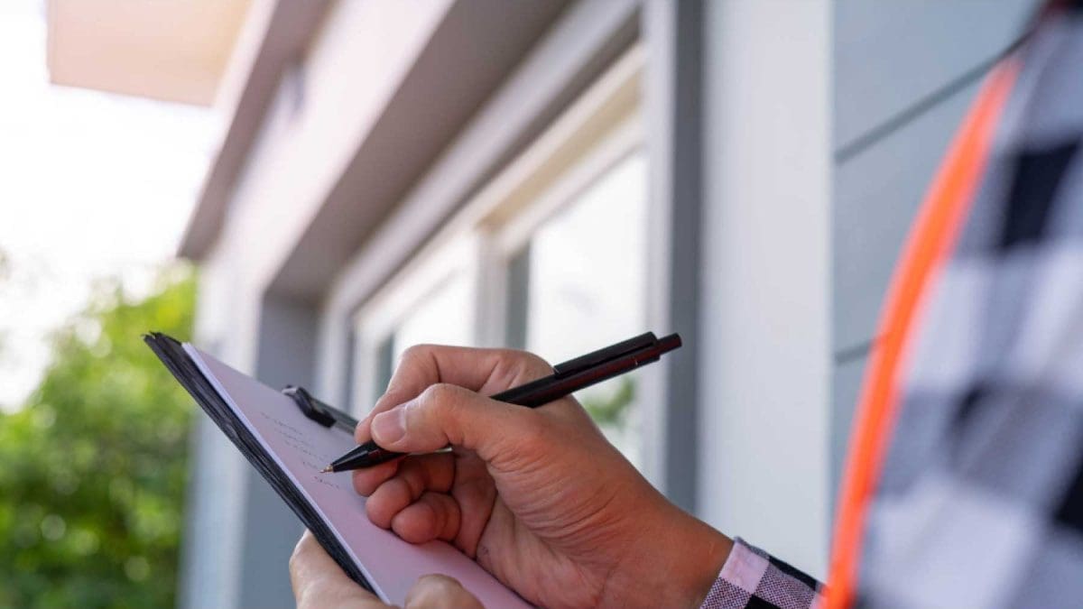 person with a clipboard